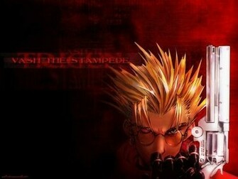 Anime Vash The Stampede Trigon Face Boy Points Desktop Wallpaper