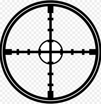 Image Pngpix Crosshair Transparent Sniper Crosshairs Png Image