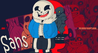 Sans Undertale Computer Wallpaper Desktop Background
