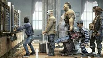 Bank Robbery HD Wallpaper