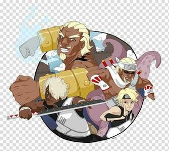 Karui Art Mabui Darui Fourth Raikage Transparent Background Png