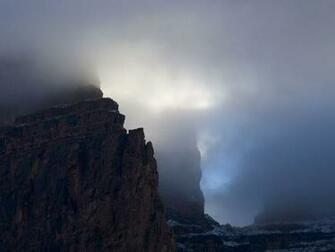 Photo Storm Clouds Over Canyons