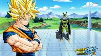 De Pantalla Goku Vs Cell HD Dibujos Wallpaper