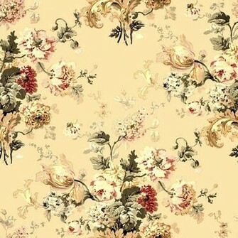 Vintage Floral Js Background By Alecwolfe