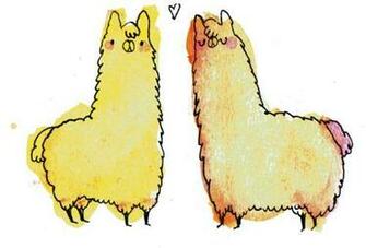 Kawaii Llama For