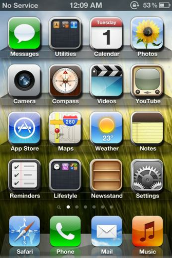 iPhone Home Screen Hot Girls Wallpaper