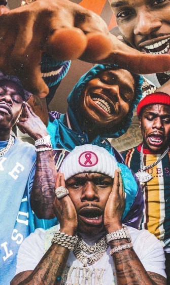 Rapper Collage Wallpaper