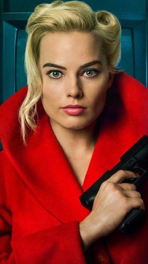 Margot Robbie Terminal Movie Poster Wallpaper