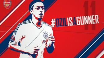 Mesut Ozil Gunner Arsenal HD Wallpaper