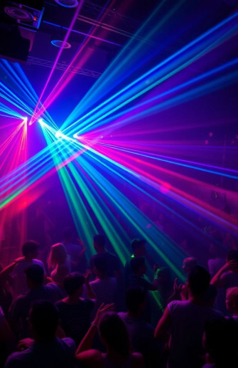 Led Dj Lights Wallpaper