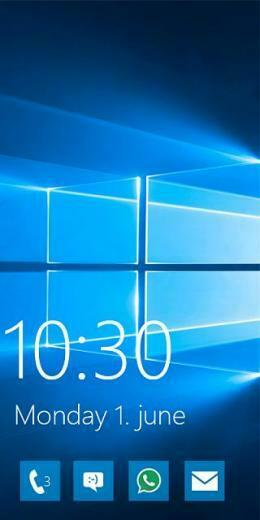 Windows Mobile Lockscreen
