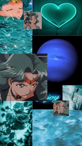 Sailor Moon Neptune Aesthetic Wallpaper
