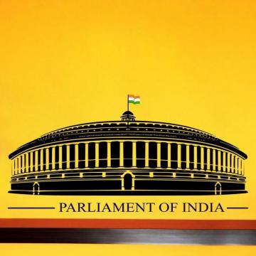 Impression Wall Decor Parliament Of India Design Cover Area