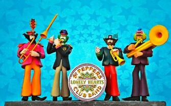Yellow Submarine Sgt Pepper S Lonely Hearts Club Band Wallpaper