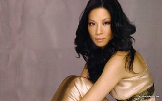 Lucy Liu Full HD Widescreen Wallpaper For