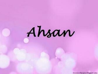Ahsan Name Wallpaper Urdu Meaning