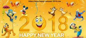 Happy New Year Cartoon Image Wallpaper