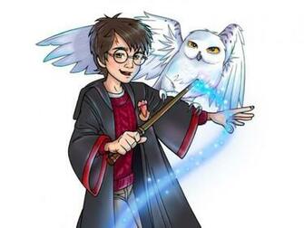 Harry Potter Cartoon Wallpaper In High Resolution For
