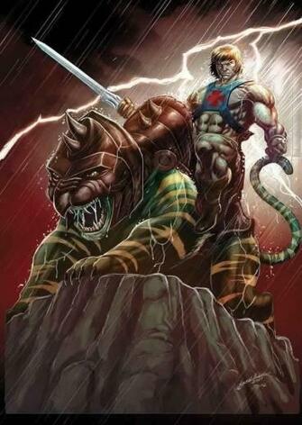 Incredible Fan Art He Man Battlecat Thundercats