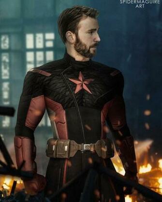 Infinity War Captain America By Spider Maguire