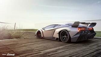 Lamborghini Veneno Sports Car Exclusive HD Wallpaper