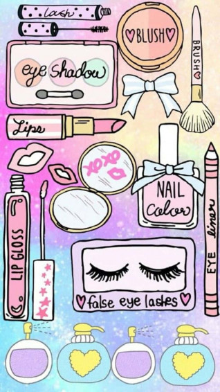 Cute Makeup X Wallpaper