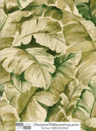 Tito S Tropical Banana Leaf Wall Paper Wat Designer