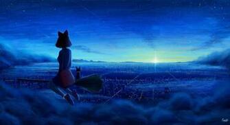 Kiki And Jiji In Kikis Delivery Service Wallpaper HD Anime 4k