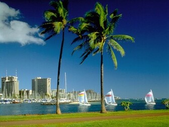 World Beautifull Places Hawaii Honolulu Beach Nice