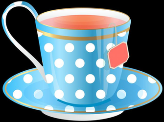 Teacup Clip Art Blue Tea Cup Png Transparent Image
