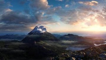 Mountain Top Wallpaper