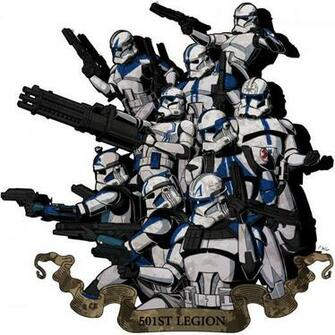 Starwars Art Gallery On 501st Legion Print