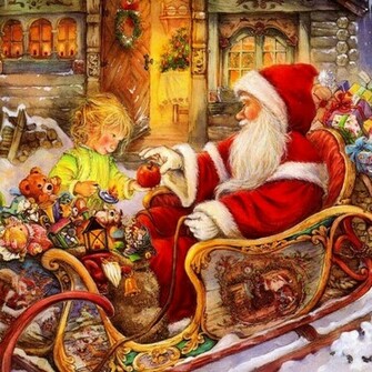 iPad Wallpaper Santa Claus Part Iii