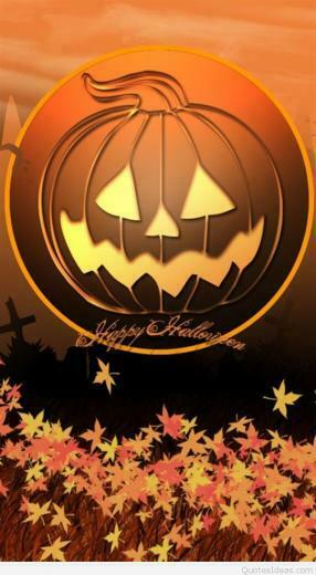 Wallpaper Pumpkin Happy Halloween