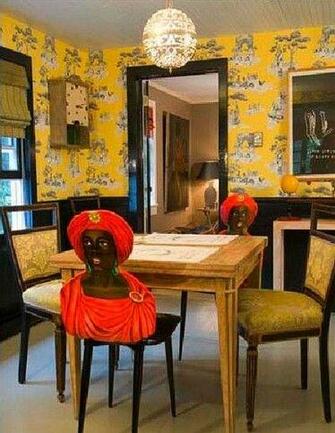 Sheila Bridges Harlem Toile Wallpaper I Wanna Live Like Pinter