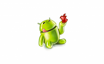 Android Vs Apple Funny Wallpaper For Fans Dzine360