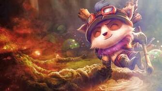 Smiling Forest Lol League Of Legends Champion Game HD Wallpaper 15a