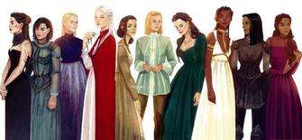 Women From Throne Of Glass By Tasiams