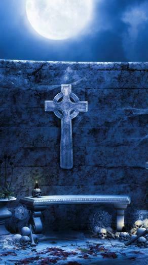 Dark Blood Altar Wallpaper iPhone