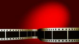 Video Filmstrip Lower Thirds Red Background
