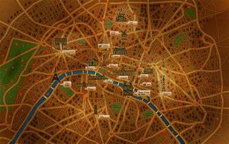 Paris Map Desktop Pc And Mac Wallpaper