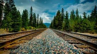 Railroad Computer Wallpaper Desktop Background Id