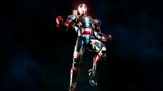 Wallpaper Iron Man Patriot Marvel Comics 4k
