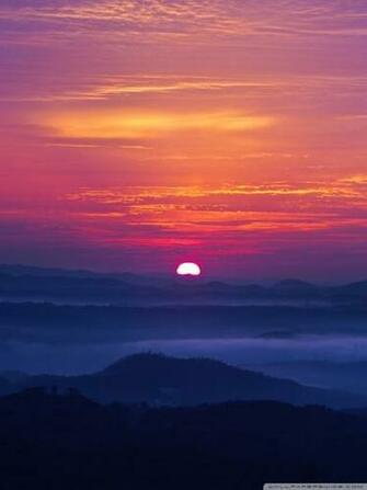 Mountain Sunset 4k HD Desktop Wallpaper For Ultra Tv