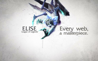 League Of Legends Wallpaper Elise By Desess Fan Art Games