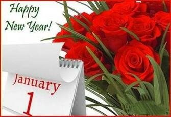 Happy New Year Rose Wallpaper For Cute Girls And Women