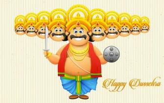 Happy Dussehra HD Wallpaper In 1080p Dassera Vijaya