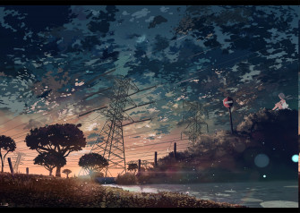 Retro Anime Desktop Wallpaper