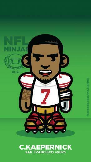 Collin Thekidninja Kdnj Nfl 49ers iPhone Wallpaper Toon