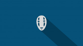No Face Minimal Wallpaper